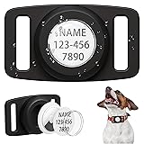 THXSBUDDY IP68 Waterproof Air Tag Dog Collar Holder