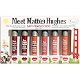 theBalm Meet Matt(e) Hughes Set of 6 Mini Long-Lasting Liquid Lipsticks, 0.04 Ounce (Pack of 6)