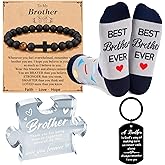 CORNER RUNNER Brother Gifts from Sister - 4PCS Funny Birthday Gift for Brothers, Christmas Gift for Brother Men