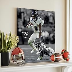 B.B.F MAKE American Football Sports Canvas Wall Art