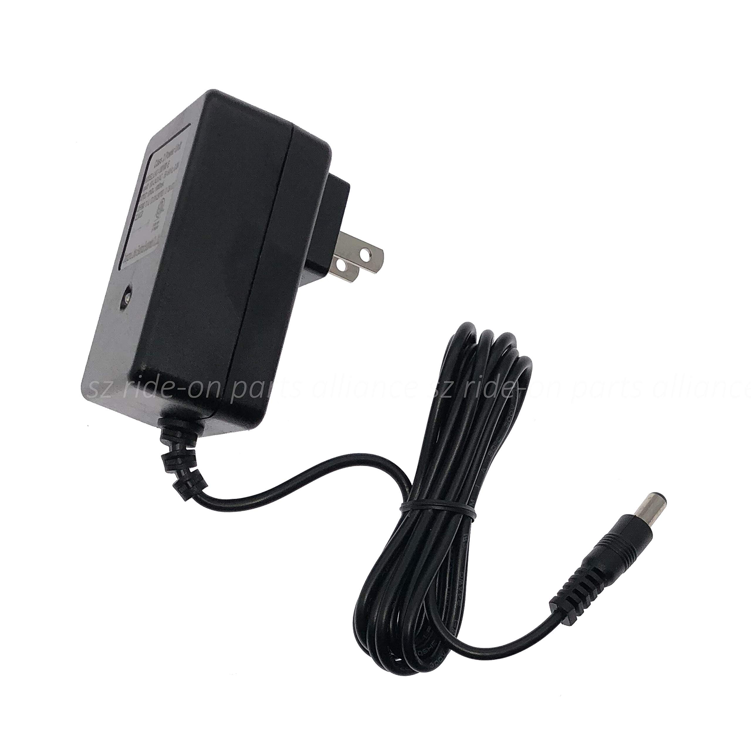 LinkePow 12 Volt Battery Charger, 12V Charger for Ride On Car Kid Trax Dynacraft Costzon Best Choice Product JEEP Wrangler Ride-Ons Battery Power