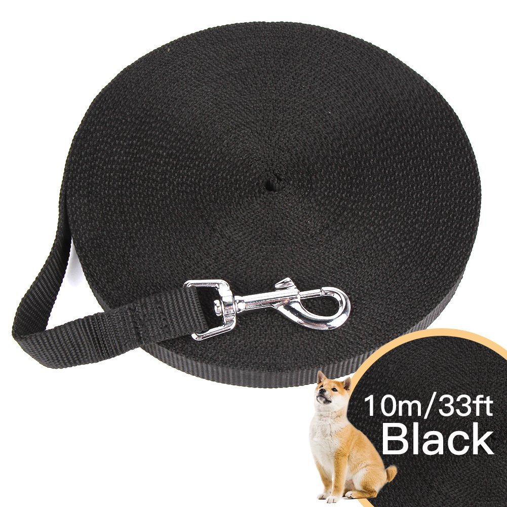 Cuerda De Entrenamiento Para Perros De 5 A 20m: Nylon Resistente Para Seguimiento Y Obediencia