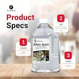 FERRIS White Spirit 2 Litre Premium Paint Solvent Thinner Cleaner view 7