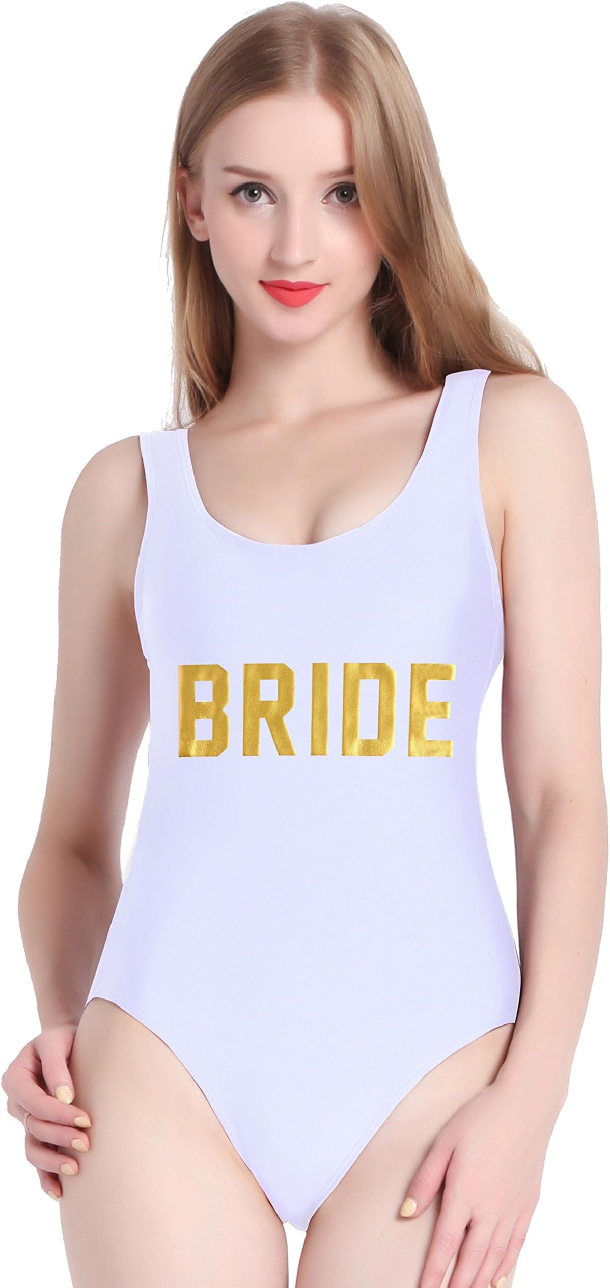 Cute One Piece Swimsuit with High Cut and Low Back for Women Bathing Suits