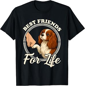 Charles Spaniel Lover Design Cavalier King Charles Spaniel T-Shirt