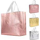 LOOKSGO 12 Pcs Present Gift Bags Reusable Gift Bag for Party Wedding