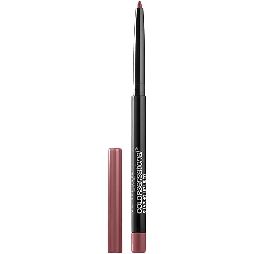 Maybelline Color Sensational Shaping Lip Liner Makeup, Almond Rose, 0.01 oz.