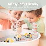 Inspire My Play 25 Mini Silicone Building Blocks for Sensory Play view 4