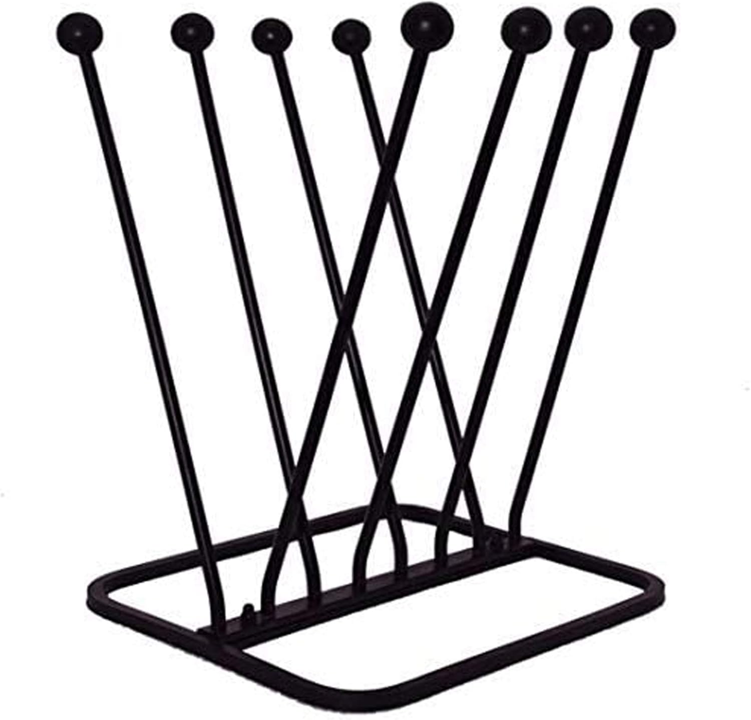 ARSUK Welly Boot Rack, Metal Wellington Boots Stand Outdoor, Cast Iron and Rustproof Wellies Storage Racks & Holder
