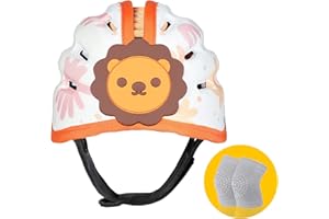 Baby Safety Helmet, Breathable Baby Crawling and Walking Helmet, Toddler Soft Helmet, Anti-Collision, Ultra-Lightweight, Expa