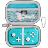 Aproca Case for 8BitDo Lite 2 Bluetooth Gamepad -Blue (Case Only) | Carrying Case, Water-resistant &amp; Shock-resistant, Mesh Pocket Stores Charging Cable