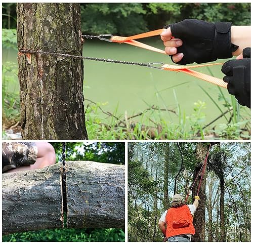 Hand Chain Saws For Tree Trimming Lei Song 53 Inch Rope Saw Reach Tree ...