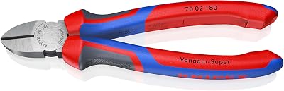 Knipex Diagonal Cutter 180 mm with Comfort Handles 70 02 180