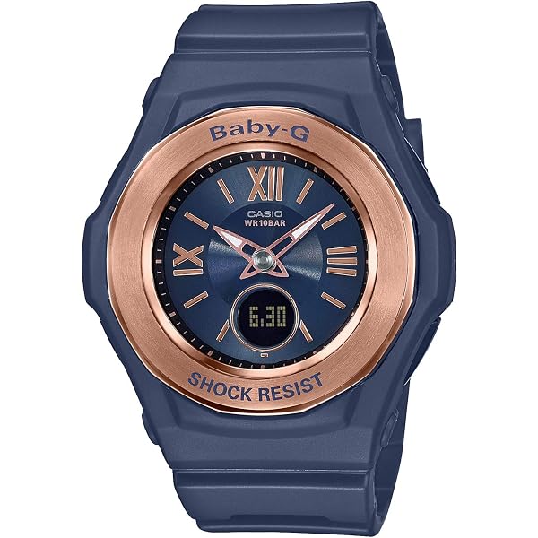 Casio Baby-G MSG-B100MV-5A Women's Wristwatch - Overseas Model With Second Hand