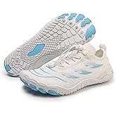 Feggormkicc Water Shoes for Men Women Quick Dry Beach Shoes Wide Toe Box Slip on Comfortable Lightweight Sneakers Zero Drop Grounded Footwear Barefoot Shoe Minimalist Healthy Sneakers 2026 Fashion