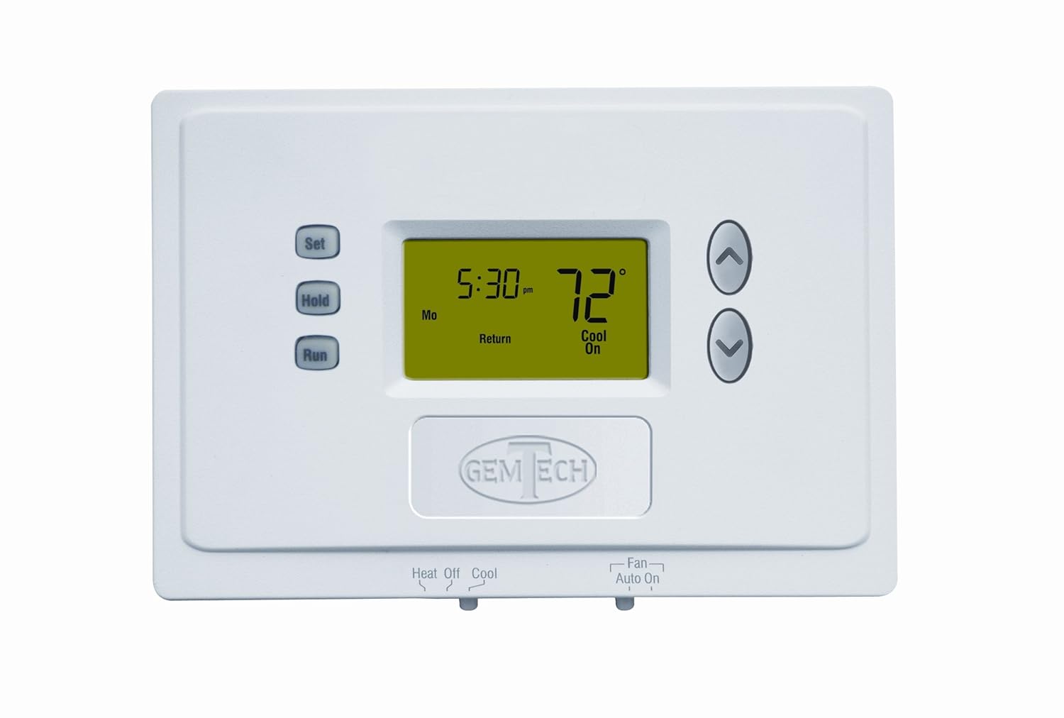 GemTech GTP110D Digital Programmable Thermostat Programmable Household
