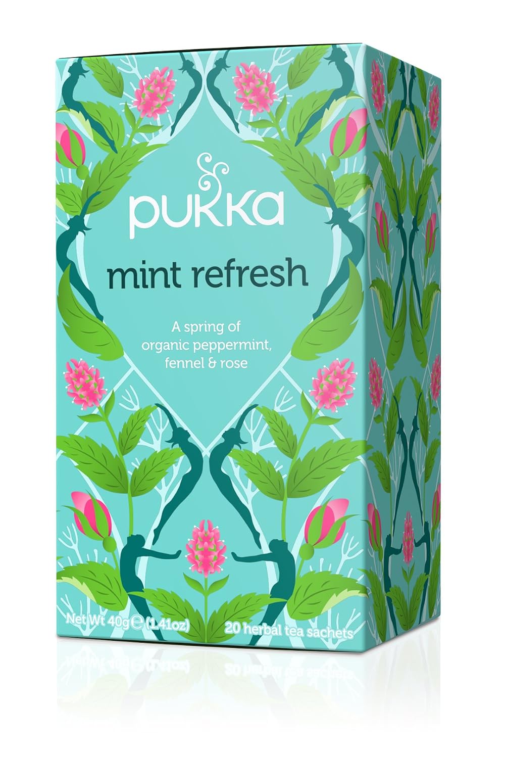 Pukka Organic ayurvedic Herbal blends refresh - peppermint, licorice 6x20 bag (850835000023)