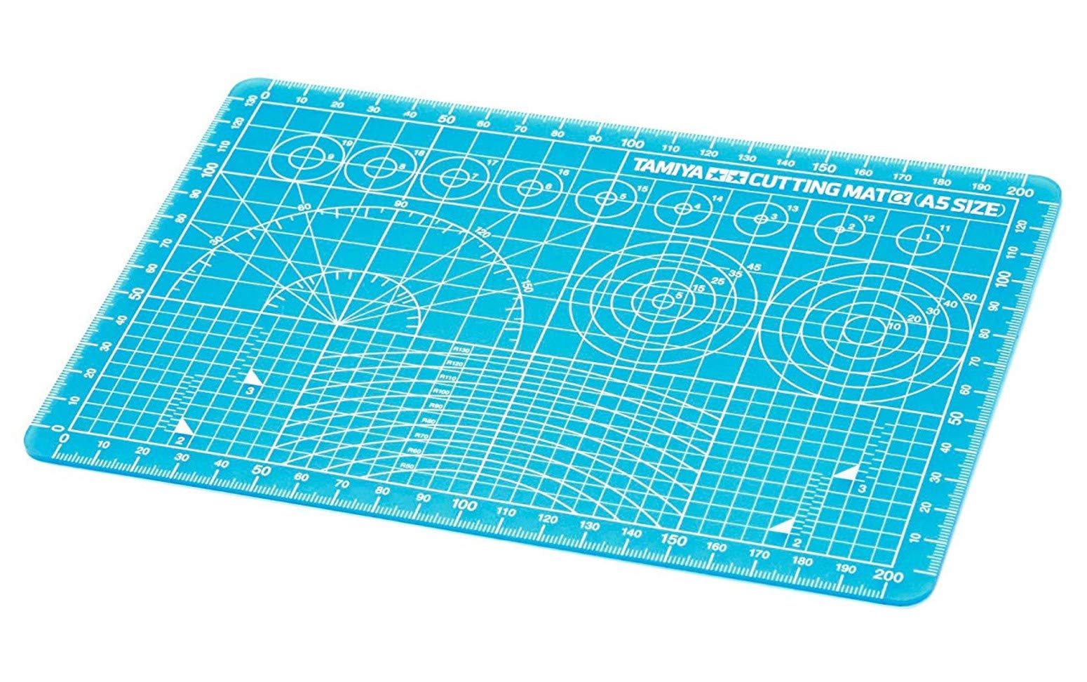 Tamiya 74142 Cutting Mat DIN A5 / Blue 150 x 220 mm Model Making Accessories
