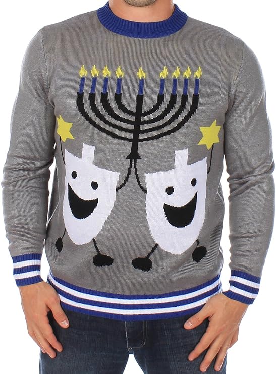 tipsy elves hanukkah sweater