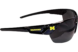 SPORTS ACCESSORY STORE Michigan Wolverines Black Blue Sport Sunglasses UM Gift S12JT
