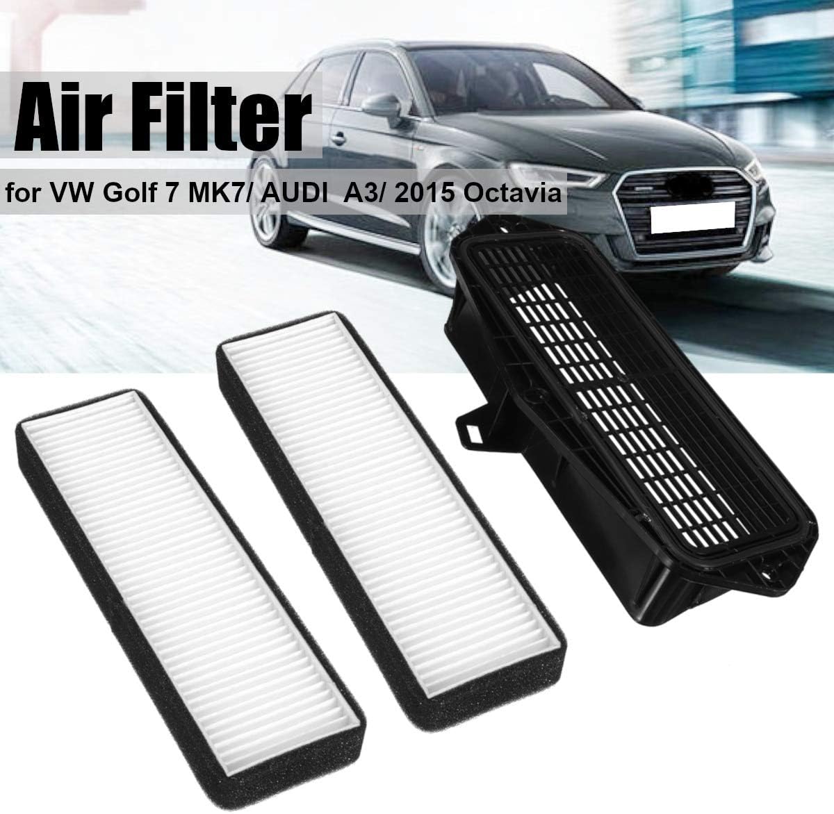Car Engine Cabin Air Filter Outlet For Volkswagen For VW Golf 7 MK7 For AUDI A3 2015 For Octavia
