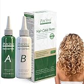 PureStyle Professional Hair Cold Perm Kit, No-Heat Damage Free Cold Wave Perm for Long Lasting Salon Quality Curls, Home &amp; Salon Use Hair Perm Cream