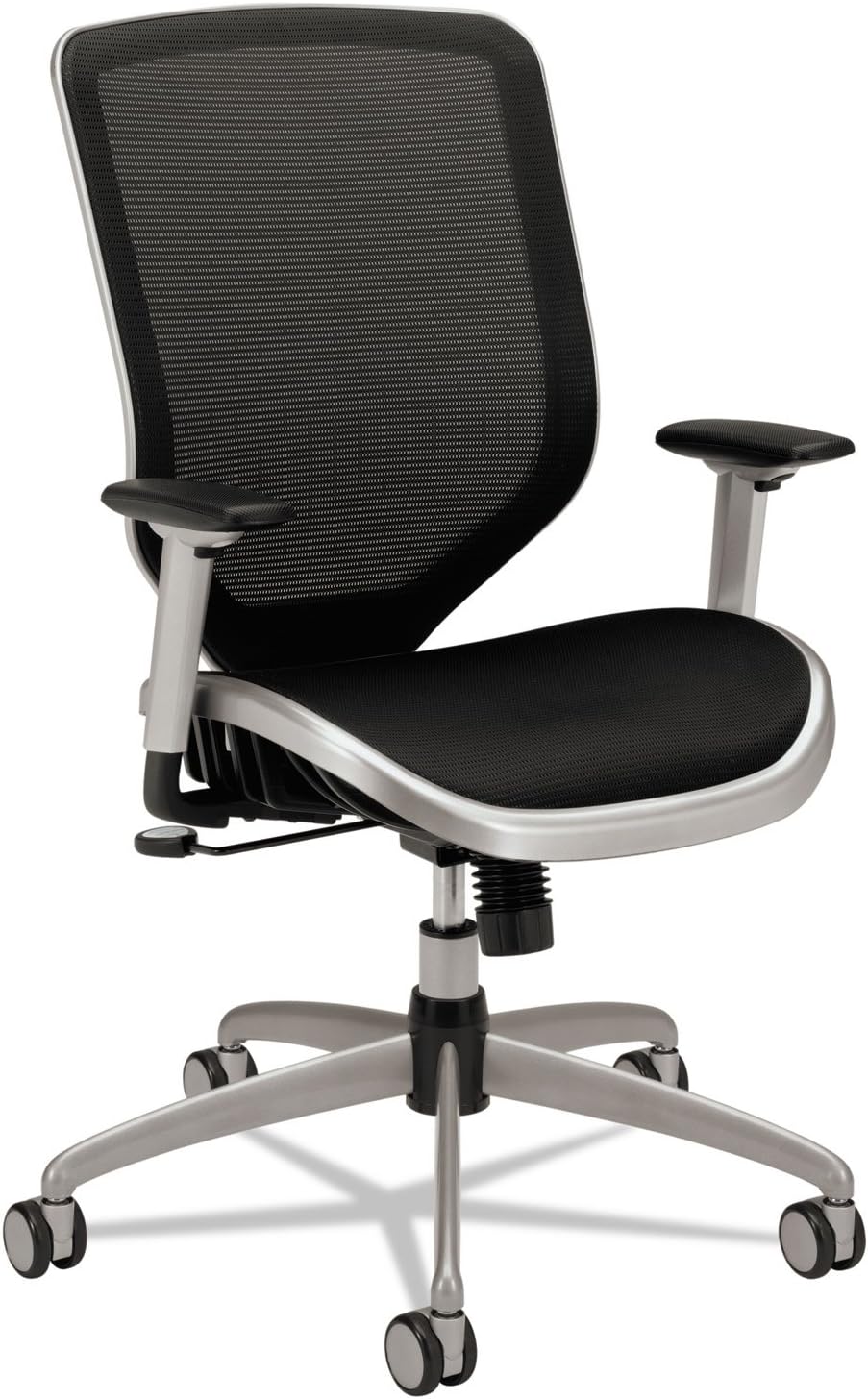 HON MH02MST1C Boda Series High-Back Work Chair, Mesh Seat and Back, Black