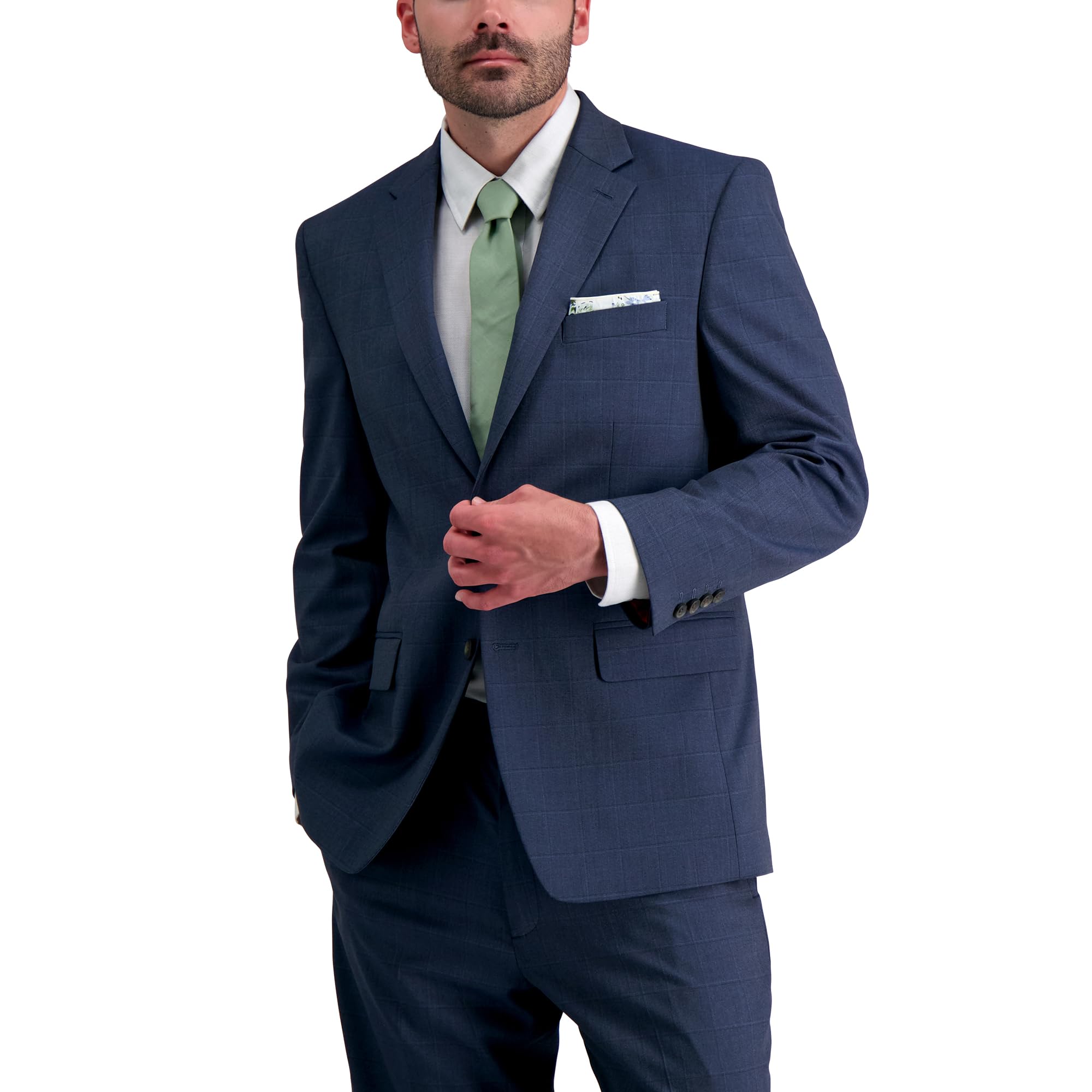 Photo 1 of Haggar J.M Subtle Print Classic Fit Suit Separates - Pants and Jackets