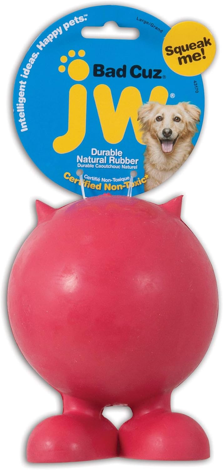 JW Bad Cuz Large, Multicolor, L (Pack of 1)