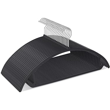 Colgador Tradicional De Plástico Perchas De Hombro Extra