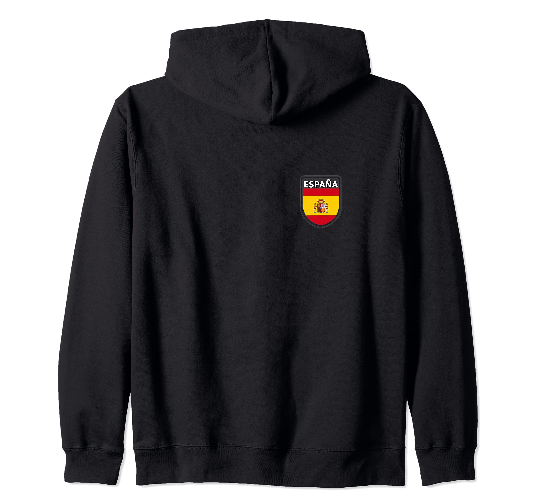 Spain Flag Zip Hoodie