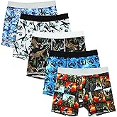 Bioworld Jurassic World Dinosaurs Multipack Boys Underwear, Boxer Briefs
