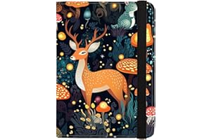 AIRMORS Passport Holder for Travel,Cute Passport Cover,Travel Wallet with Credit Card Slots Rfid passport Wallet Waterproof Documents Organizer Women Men (Reindeer)