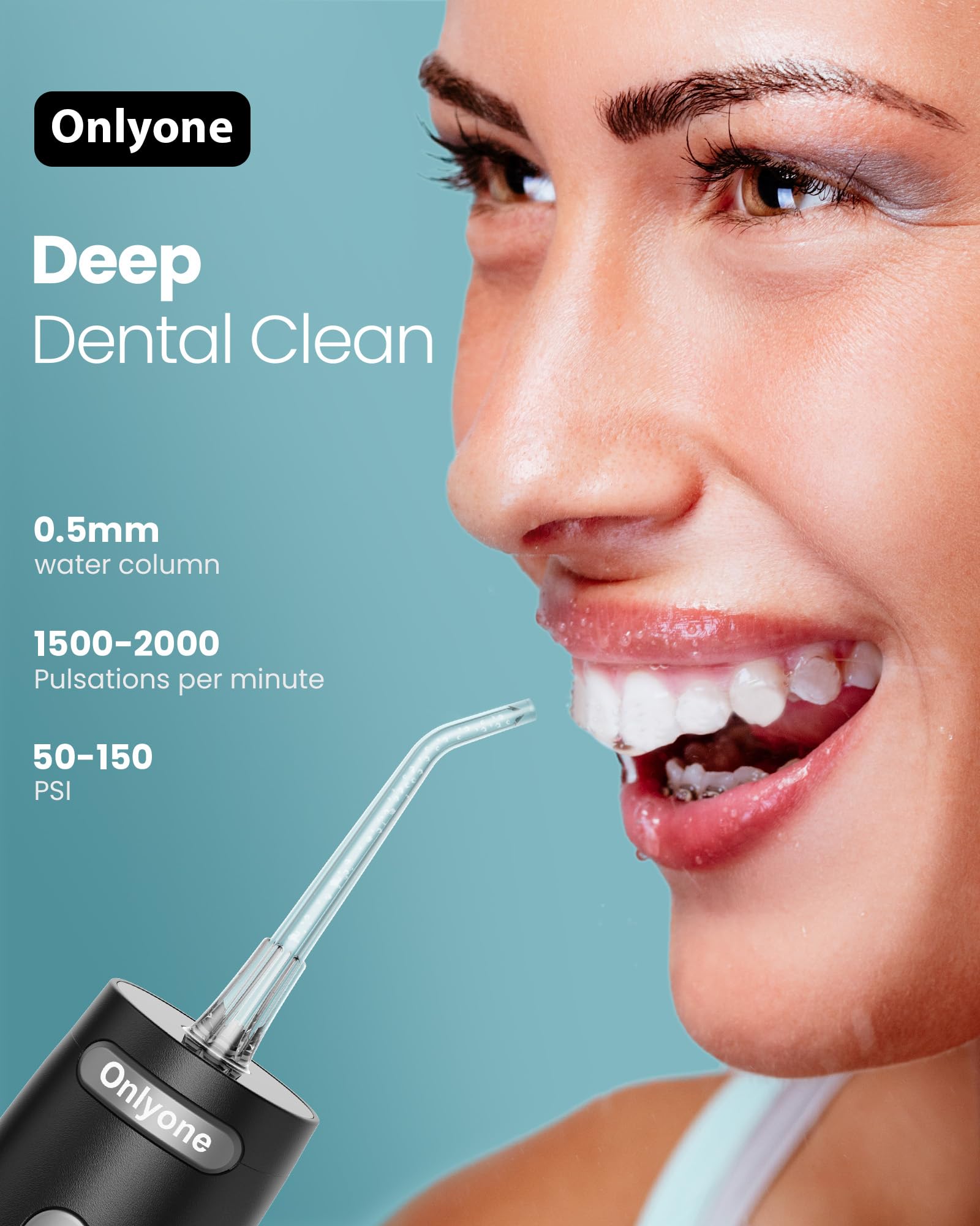 Mua Onlyone Water Dental Flosser Pick for Teeth, 300ML Portable Oral