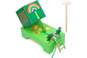 SEWRUNG St. Patrick's Day Leprechaun Trap Kit -St Patrick's Day DIY Toys -Leprechaun Trap Decorations