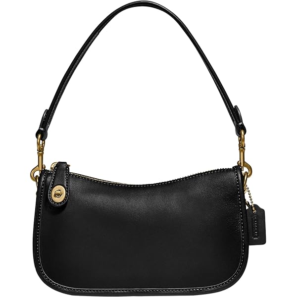 Amazon.com: COACH Glovetanned Leather Studio Bag 20, Black