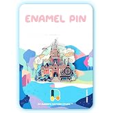Enamel Pin - Sleeping Princess Castle. Collector&rsquo;s Edition, Durable &amp; Stylish Souvenir Pin for Backpacks, Jackets, Hats, and Accessories