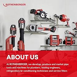 Rothenberger R600 Drain Cleaning Machine with Guide