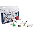 Daron Delta Airlines 12 Piece Playset (Color of the content may Vary)