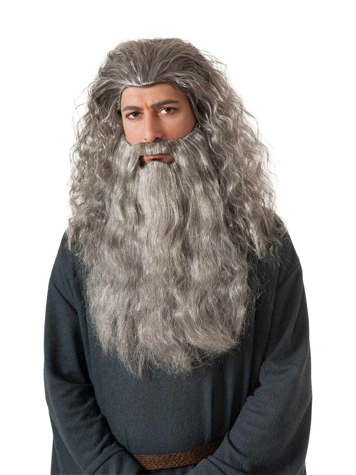 Rubies Lord Of The Rings The Hobbit: Gandalf Beard Kit for Adults, Men's One Size