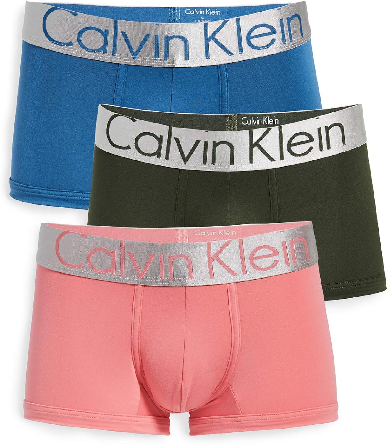 Calvin Klein Men's Steel Micro Low Rise Trunks Clothing