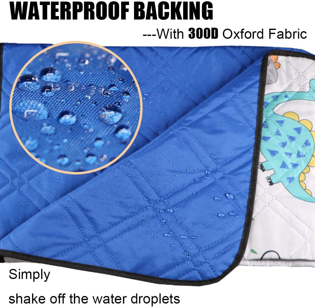 Sata Extra Large Beach & Picnic Blanket, 78" x 59”Picnic Blankets Floral Prints, Machine Washable Picnic Blanket Waterproof : Garden & Outdoor
