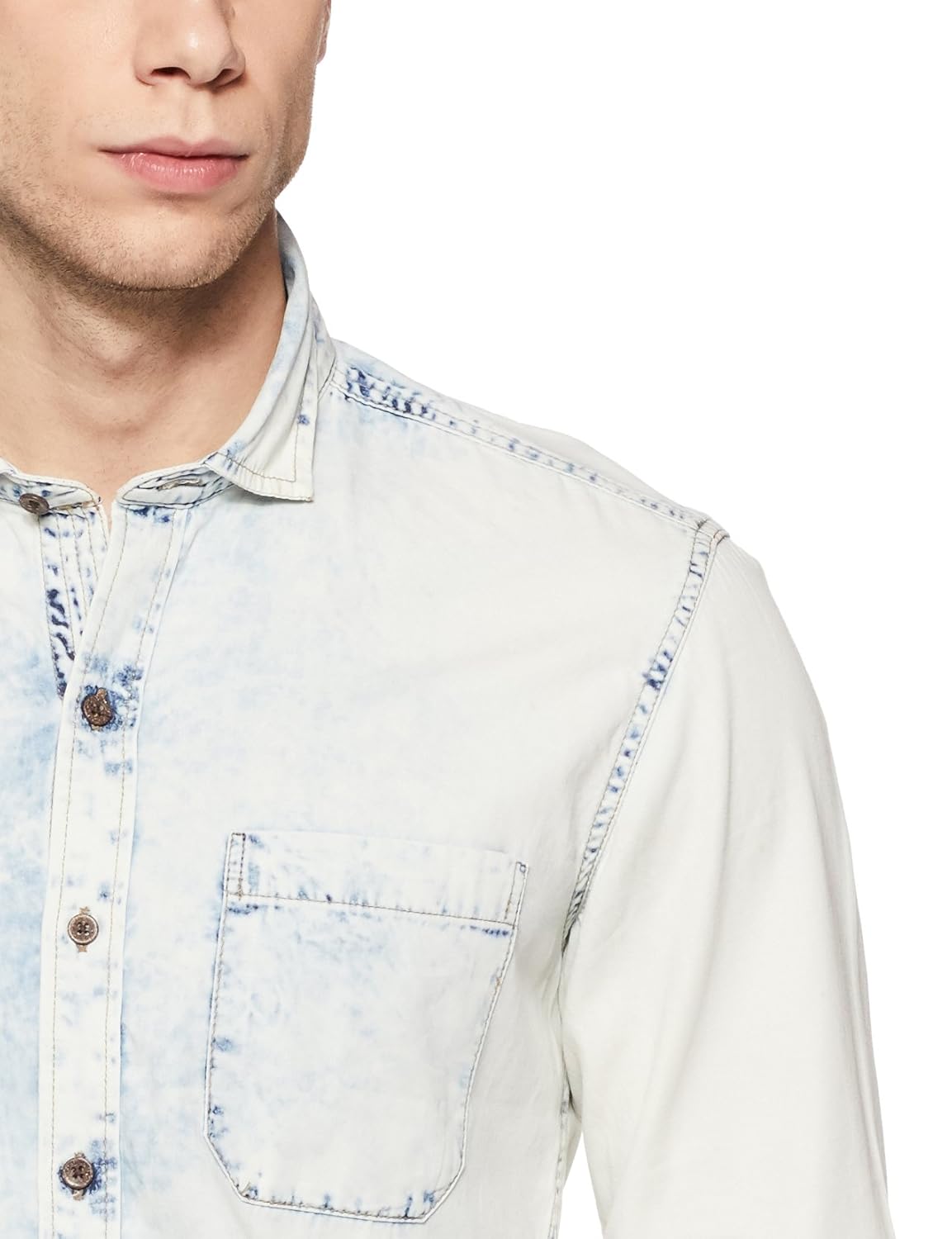 john players men's casual shirt