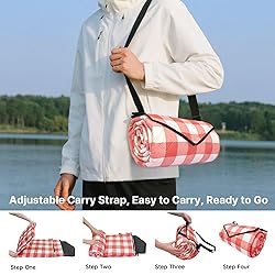 TigeJoy Extra Large Picnic Blanket Waterproof