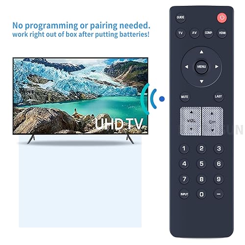 VR2 Replacement Remote Control For Vizio TV Models