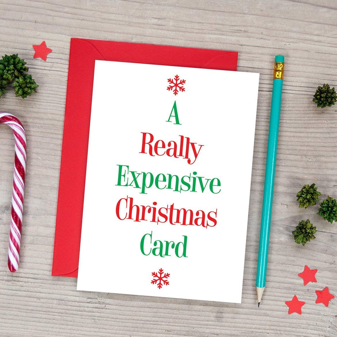 A Really Expensive Christmas Card Funny Christmas Card Amazon.co.uk