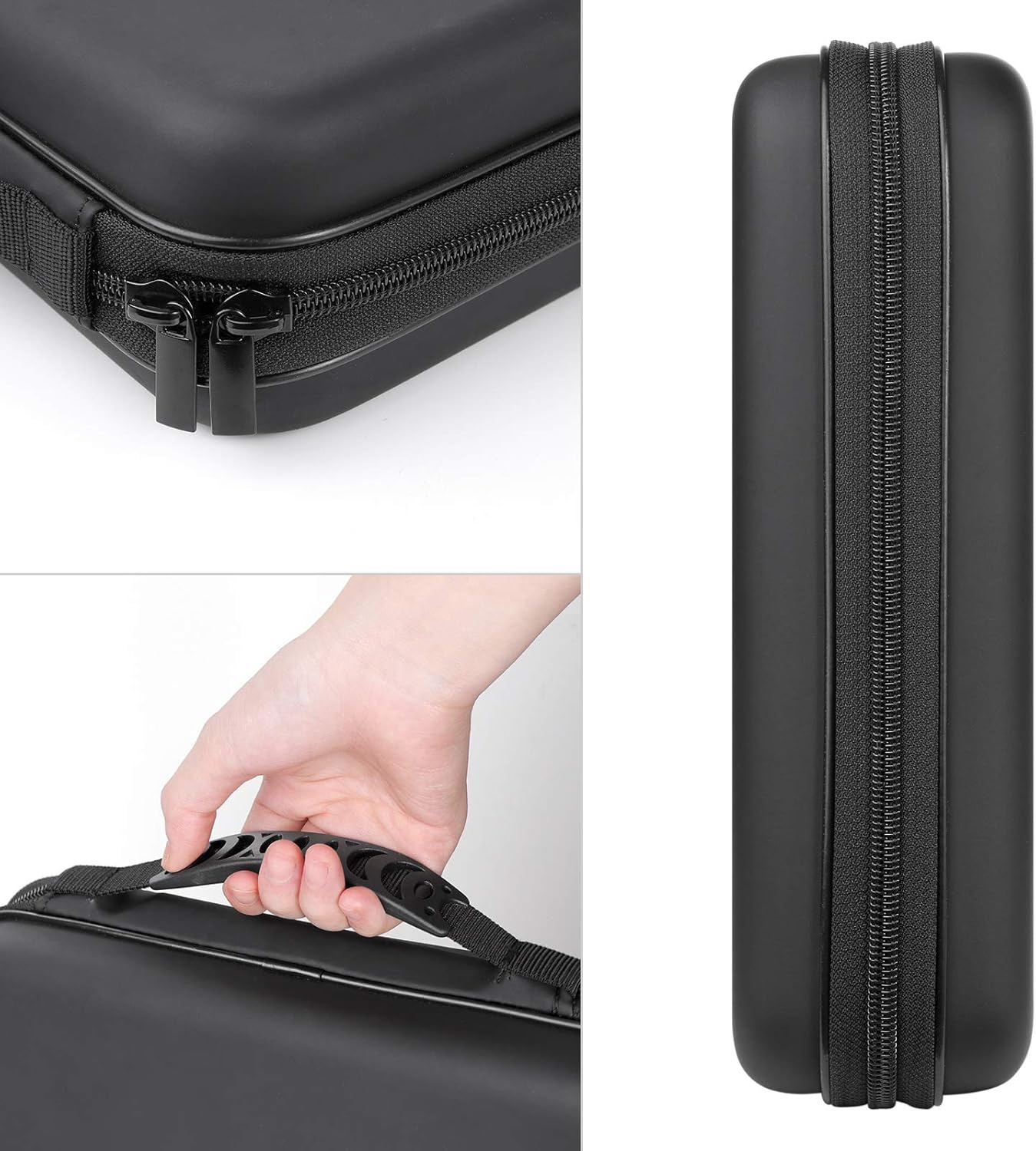 alavisxf xx CD Case, 192 Capacity EVA Protective Blu-ray DVD Case Portable Zipper CD Case Holder Disc Storage Organizer Wallet Bag for Car Home Travel (192 Capacity, Black192): Automotive