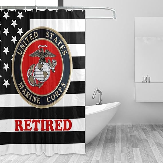 Donnapink USMC US Marine Corps Retired Waterproof 60"X72