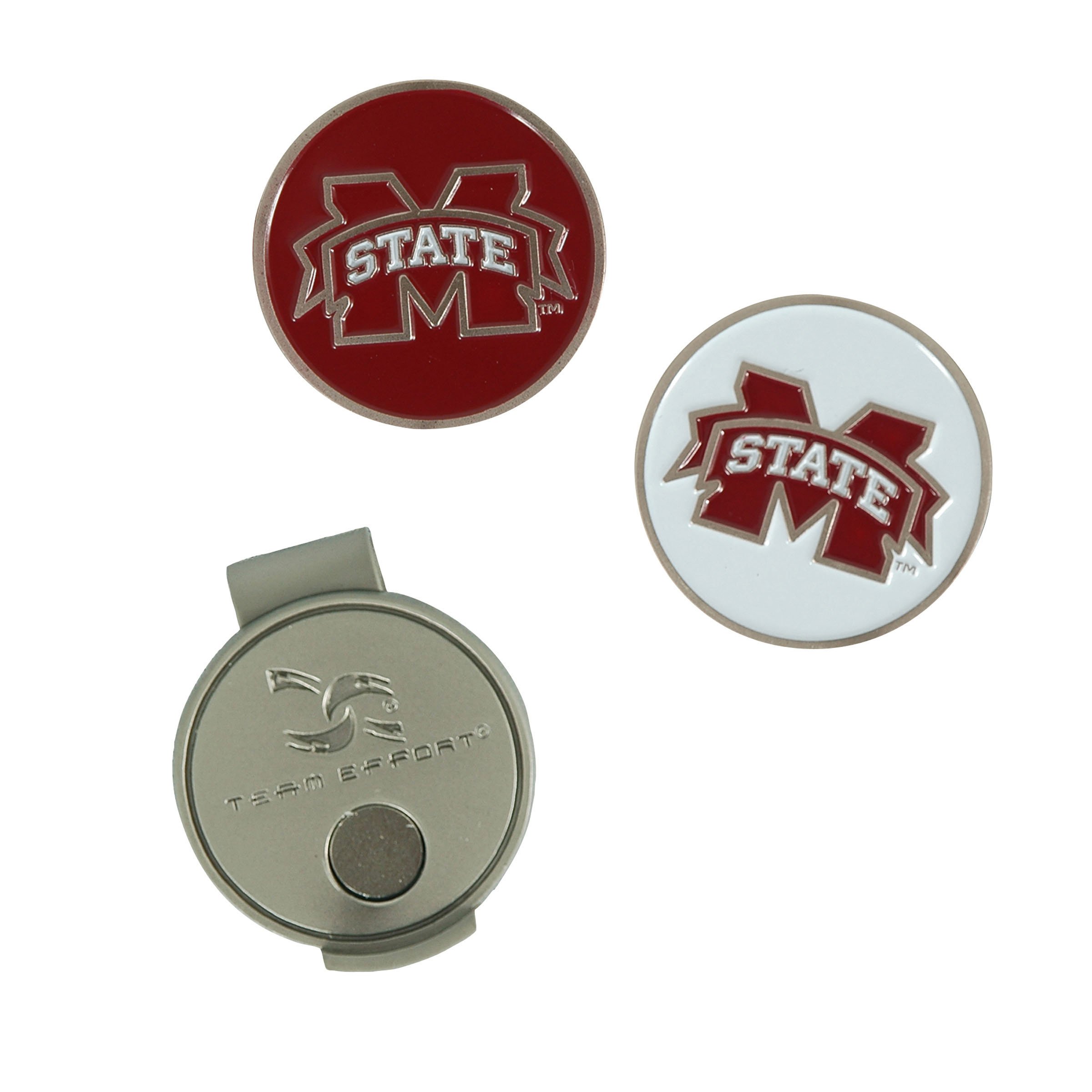 Team Effort Mississippi State Bulldogs Hat Clip & 2 Ball Markers