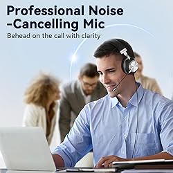 Cell Phone Headset with Microphone Noise Cancelling
